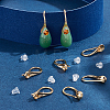 30Pcs Brass Earring Hooks KK-BC0012-09-5