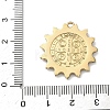 304 Stainless Steel & Rhinestone Pendants STAS-G371-09A-01G-3