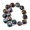 Dyed Natural Tiger Eye Beads Strands G-D105-A12-03-3