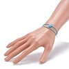 Adjustable Magnetic Bracelet for Couples BJEW-JB06190-04-3