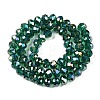 Electroplate Glass Beads Strands LS-EGLA-A044-T8mm-B18-3