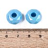 Opaque Acrylic European Beads OACR-E033-23P-3