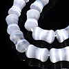 Dyed Natural Selenite Beads Strands G-T138-234A-3