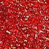 Picasso Spray Painted Glass Seed Beads SEED-T006-04-26-2