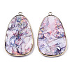 Synthetic Calcite Big Pendants G-R481-06A-2