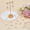 40Pcs 925 Sterling Silver Clip-on Earring Findings STER-BC0004-56B-4