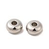 Tarnish Resistant Rondelle 304 Stainless Steel Beads STAS-S028-38-4