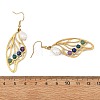 201 Stainless Steel Dangle Earrings for Women EJEW-JE07501-01-5