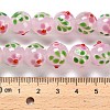 Handmade Lampwork Bumpy Beads Strands LAMP-A005-01E-4