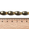Natural Pyrite Beads Strands G-Z131-E01-01-5