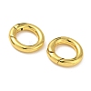 Brass Spring Gate Rings KK-H523-07B-G-2