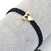 Alloy Beads Braided Bead Bracelets FS-WGADCE6-05-1