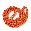 Opaque Glass Beads Strands GLAA-Q118-01B-C03-2