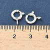 Brass Spring Ring Clasps KK-H532-24B-S-3