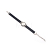 PU Leather Cord Bracelet Making AJEW-TAC0034-01B-1