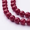 Natural Mashan Jade Round Beads Strands G-D263-10mm-XS04-2