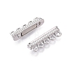 Brass Magnetic Clasps KK-Q074-03P-2