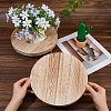 Round Wood Display Riser Stands for Jewelry AJEW-WH0410-235-3