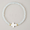 Bohemian Glass Beads Stretch Bracelets LS-KO2121-8-1