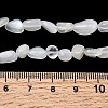 Natural White Moonstone Beads Strands G-P601-A18-02-5
