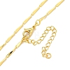 Triangle Brass Link Chain Necklaces for Women NJEW-G084-07G-2