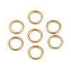 Ion Plating(IP) 304 Stainless Steel Closed Jump Rings STAS-G393-06G-08-1