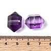 Dyed & Heated Transparent Glass Beads GLAA-F132-01-4