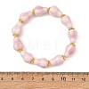 Handmade Porcelain Beaded Stretch Bracelets BJEW-JB14448-5