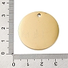 201 Stainless Steel Pendants STAS-R002-01G-02-3