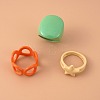 Zinc Alloy Finger Rings Set WG21422-01-4