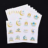 Lesser Bairam Theme Paper Stickers DIY-L063-A02-1