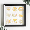 9Pcs Nickel Custom Self-adhesive Picture Stickers DIY-WH0450-182-5