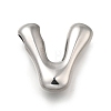 304 Stainless Steel Pendants STAS-S166-02P-25-1