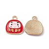 Alloy Enamel Pendants ENAM-H039-04G-C-1