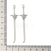 Tibetan Style Alloy Big Pendants FIND-G078-32H-AS-3