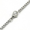 Trendy Unisex 201 Stainless Steel Box Chain Necklaces NJEW-L043C-48P-3