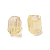 Transparent Colours Rainbow Glass Seed Round Bugle Beads SEED-H004-02-2