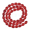 Natural Dyed White Jade Beads Strands G-H349-A01-24A-3