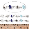 Handmade Brass & Glass Bead Chains CHC-L051-03P-02-2