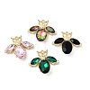 Alloy Rhinestone Pendants FIND-H055-12G-1