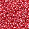 Baking Paint Luster Glass Seed Beads SEED-B001-04A-04-3