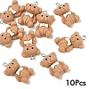 10Pcs Opaque Resin Pendants RESI-YW0004-12B-1