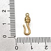 304 Stainless Steel Buddha Head Hook Clasps SA-CBACB61-16G-3