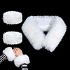 1Pc Imitation Fox Fur Collar AJEW-PH0009-24B-1