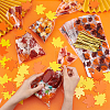 Rectangle Plastic Candy Bags for Thanksgiving Day CON-BC0007-06-3