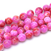 Natural Dyed Persian Jade Gemstone Bead Strands LS-G-R271-6mm-XP07-1