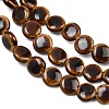 Vintage Style Glazed Porcelain Beads PORC-B002-12-04-4