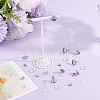 50Pcs 304 Stainless Steel Flat Round Stud Earring Settings STAS-BBC0010-39C-4
