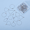 304 Stainless Steel Wire Pendants STAS-SC0001-02P-3