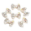 Textured Opaque Acrylic Beads AC-CBA36B6-09D-1